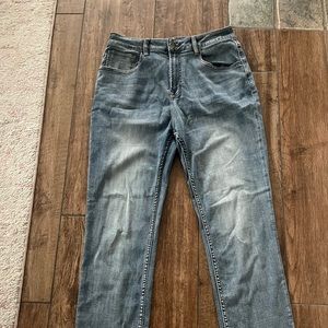 Medium washed soft denim